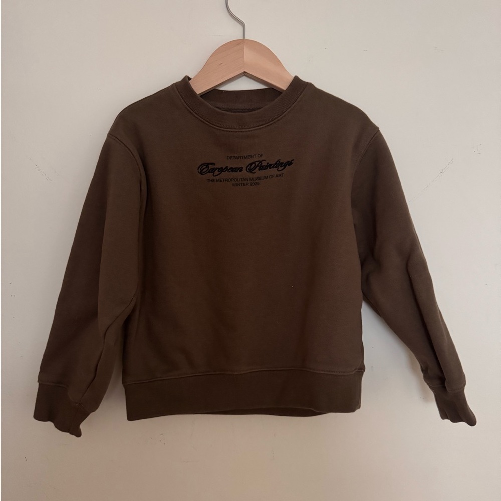 MET metropolitan museum of art european paintings PacSun Brown sweatshirt